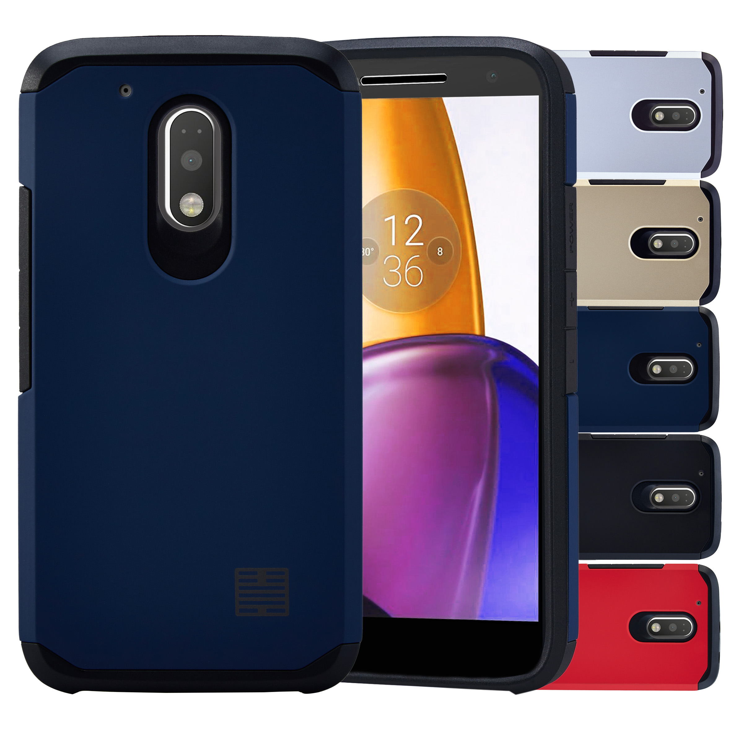 32nd Slim Armour Shockproof Case Cover Motorola Phones + Screen